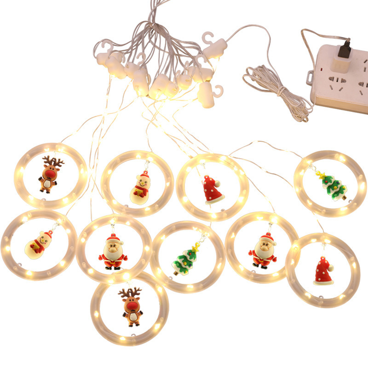 Christmas Curtain String Lights(🎅 Christmas Early Special Offer - 50% OFF + Buy 2 Free Shipping)