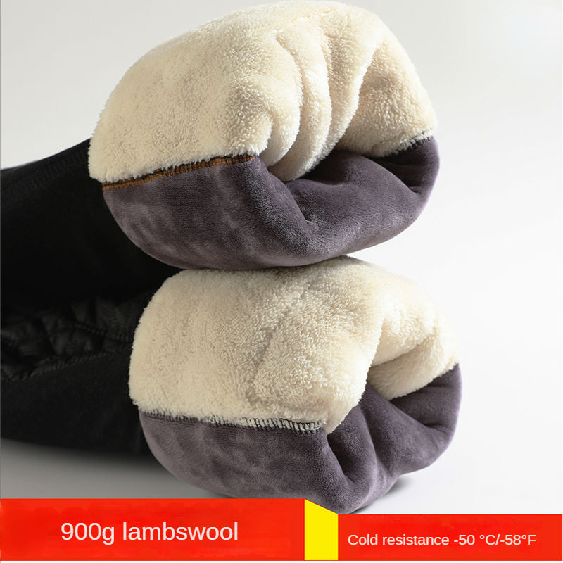 Men's Thickened and Padded Warm Pants