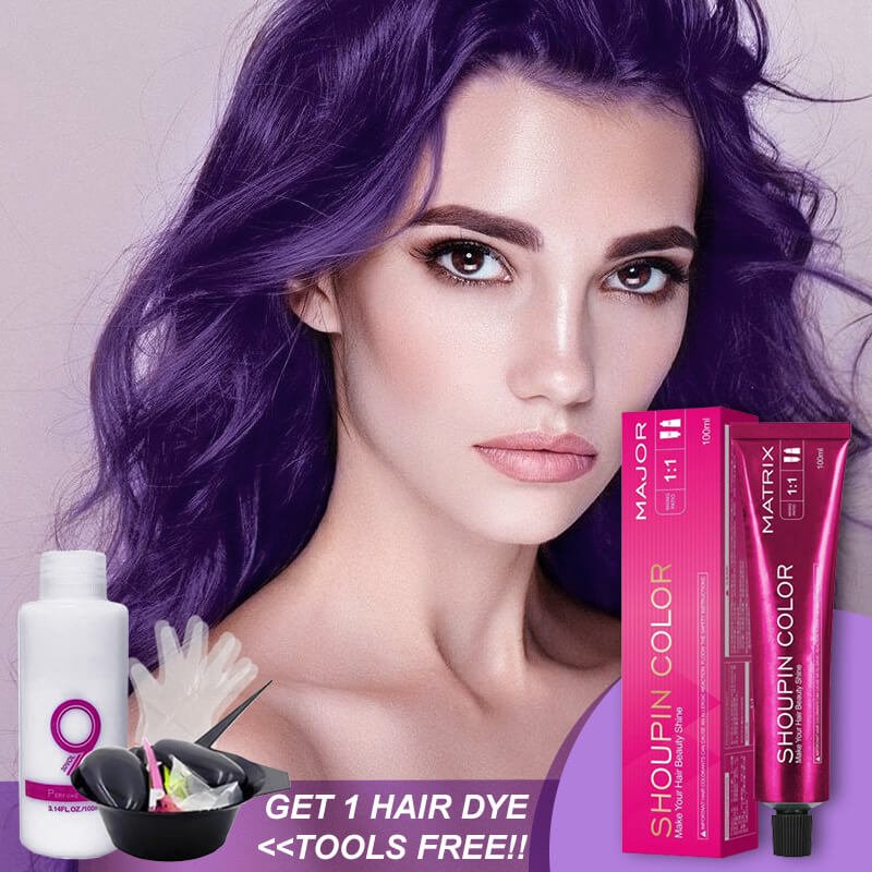 Damage-Free Semi-Permanent Hair Color Dye Set