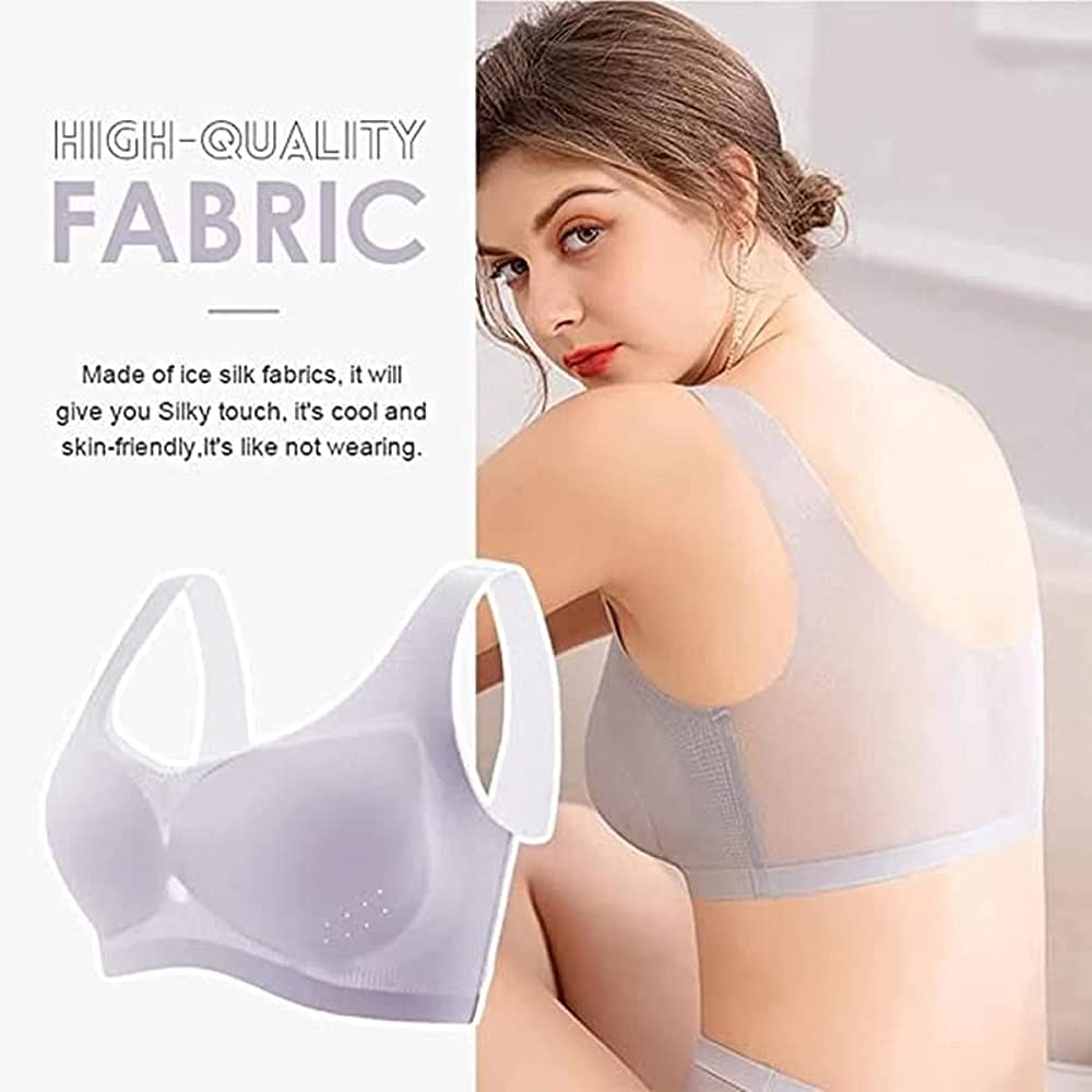 Women's Ultra-Thin Ice Silk Seamless Bra