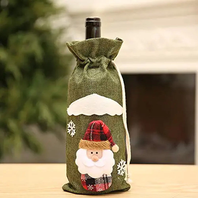 🎄Christmas Wine Bottle Bags