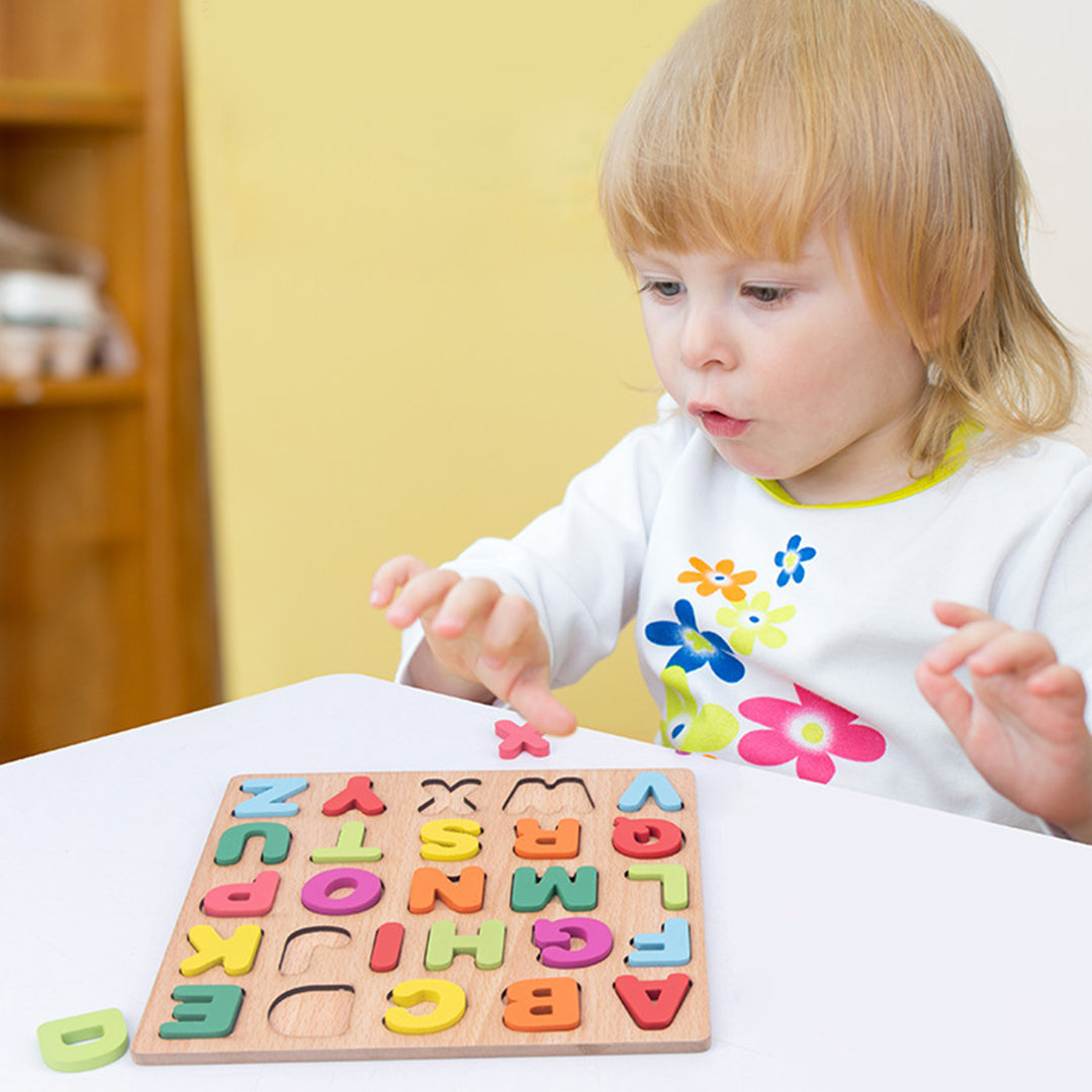 Colorful Alphabet Puzzle