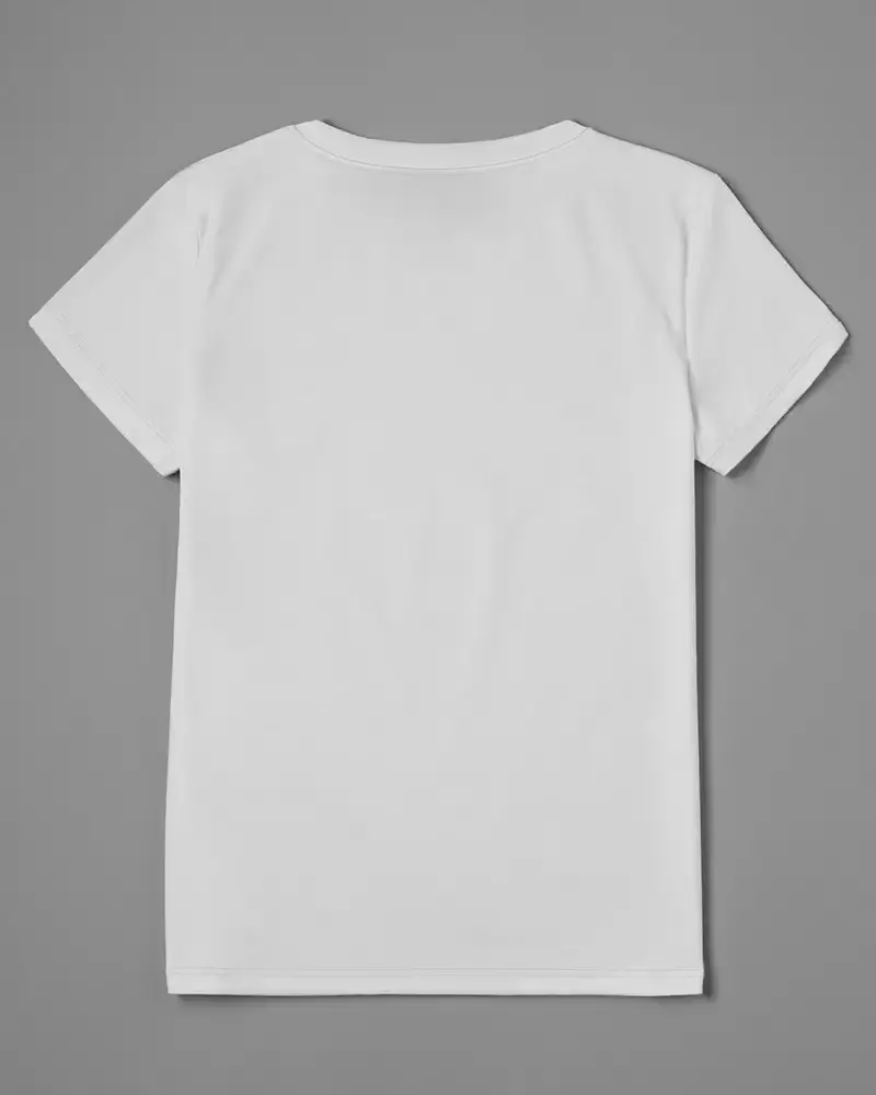 Afro Messy Bun Senior Mom 100% Cotton Crew Neck Short Sleeve Tshirt