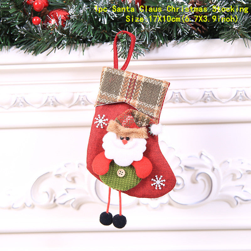 Christmas Stocking Santa Sack Gift Bag