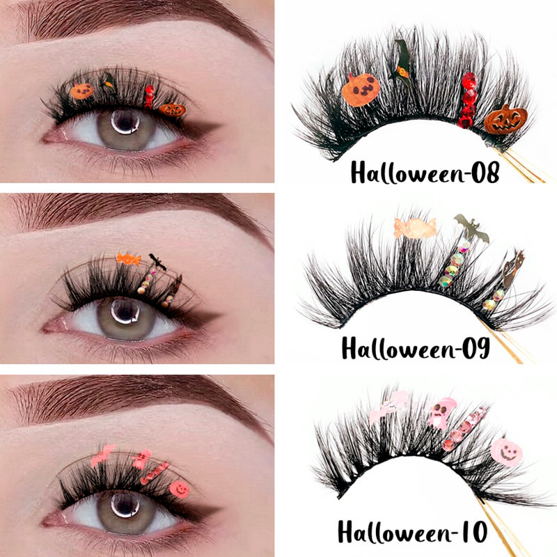 Halloween Glitter Lashes