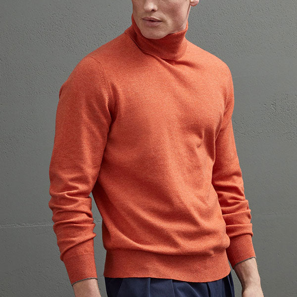 Men's turtleneck sweater