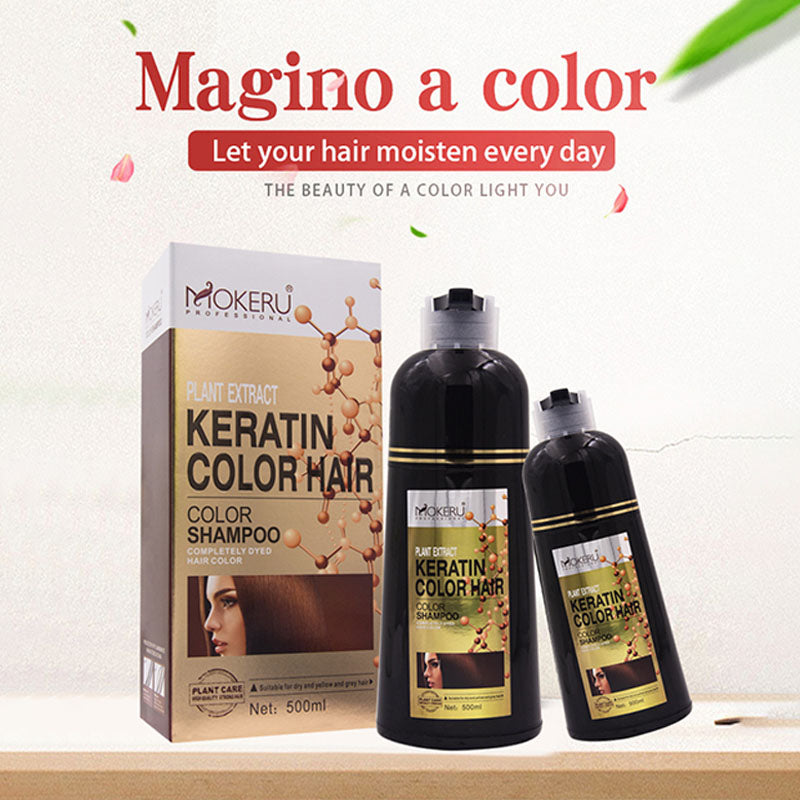 No Bleaching Natural Organic Permanent Hair Dye without Damage