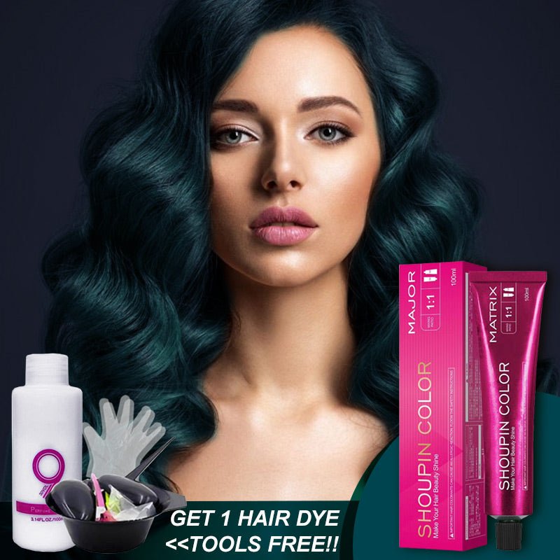 Damage-Free Semi-Permanent Hair Color Dye Set