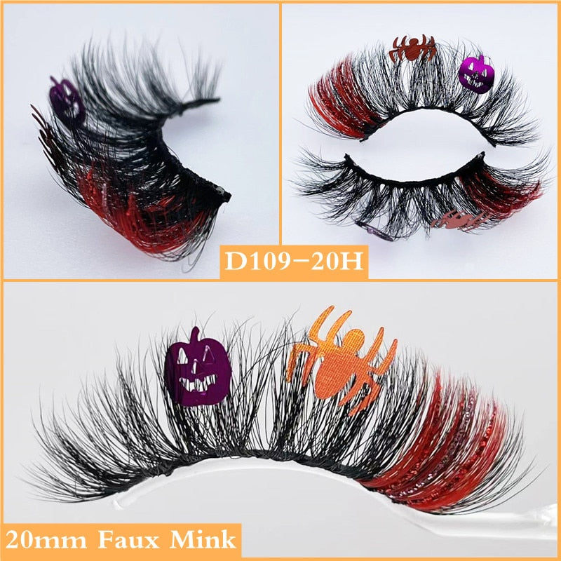 Halloween Glitter Lashes