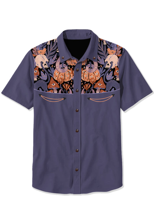 Cottagecore Halloween - 100% Cotton Shirt