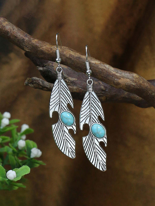 Western Turquoise Earrings