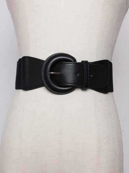 Leather Pinup Elastic Belt