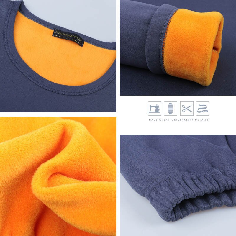 [Buy 1 get 1 free]Fleece thermal underwear set