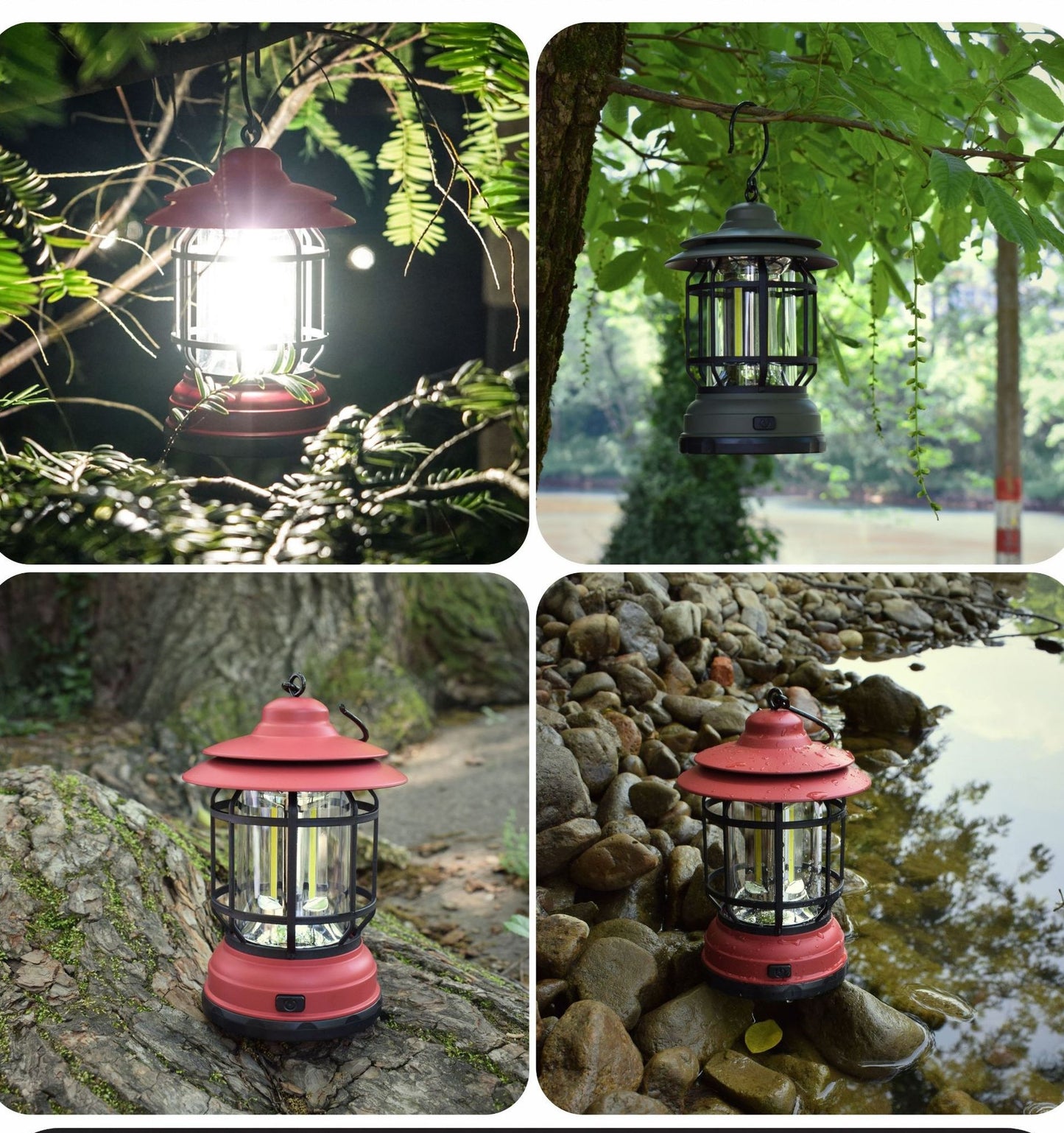 Camping Portable Vintage Tent Lights