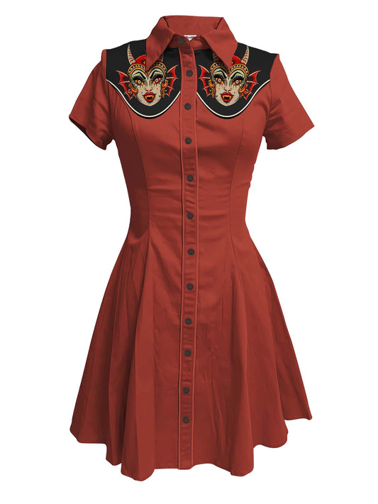 She-Demon - 100% Cotton Dress