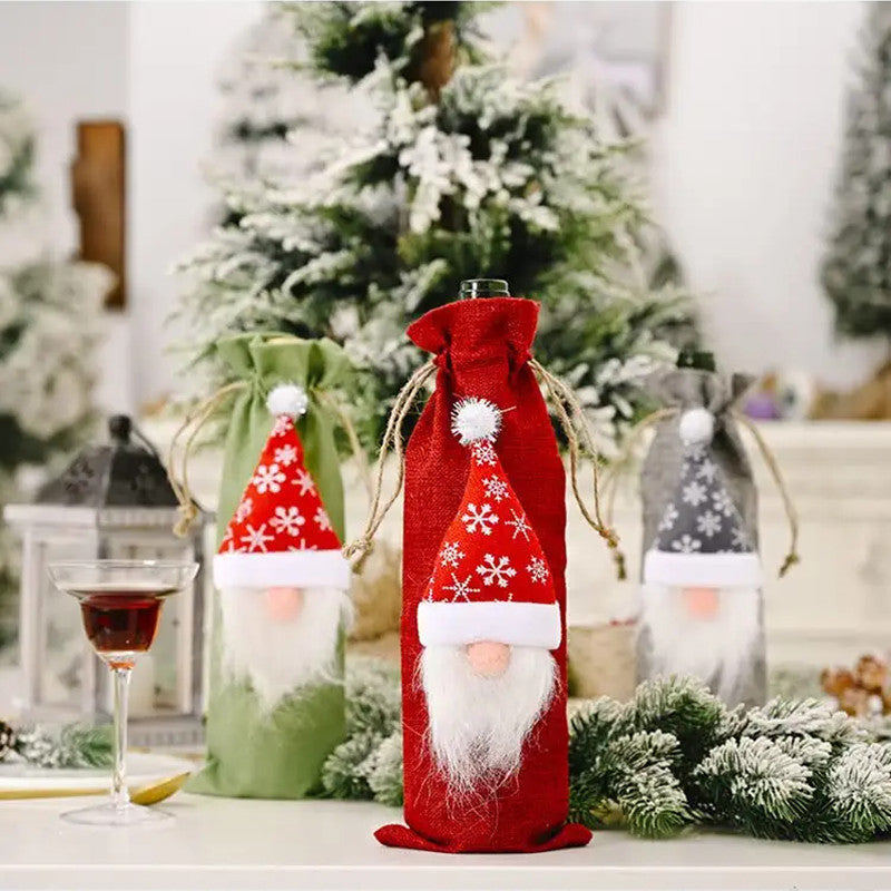 🎄Christmas Wine Bottle Bags