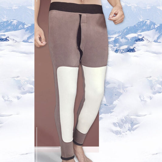 Thickened Men's Winter Thermal Underwear Pants