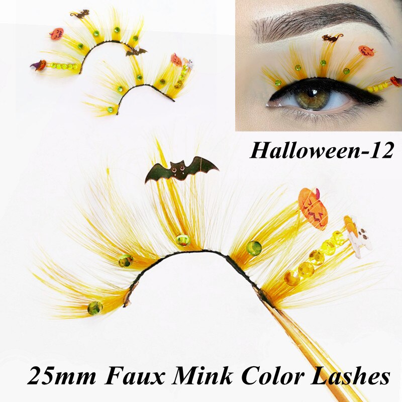 Halloween Glitter Lashes