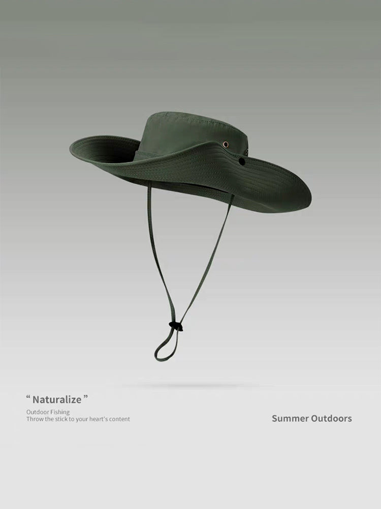 Outdoor hiking western cowboy hat