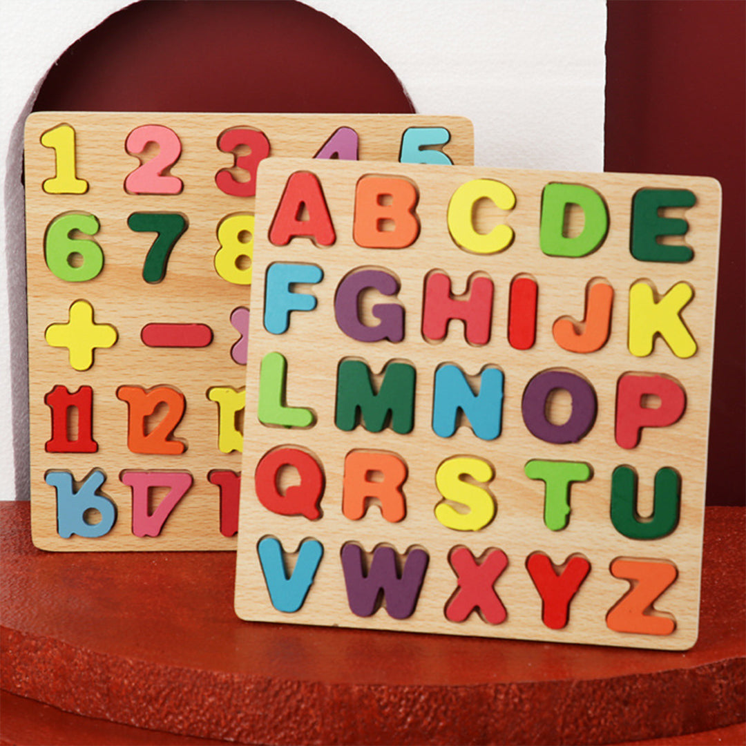 Colorful Alphabet Puzzle