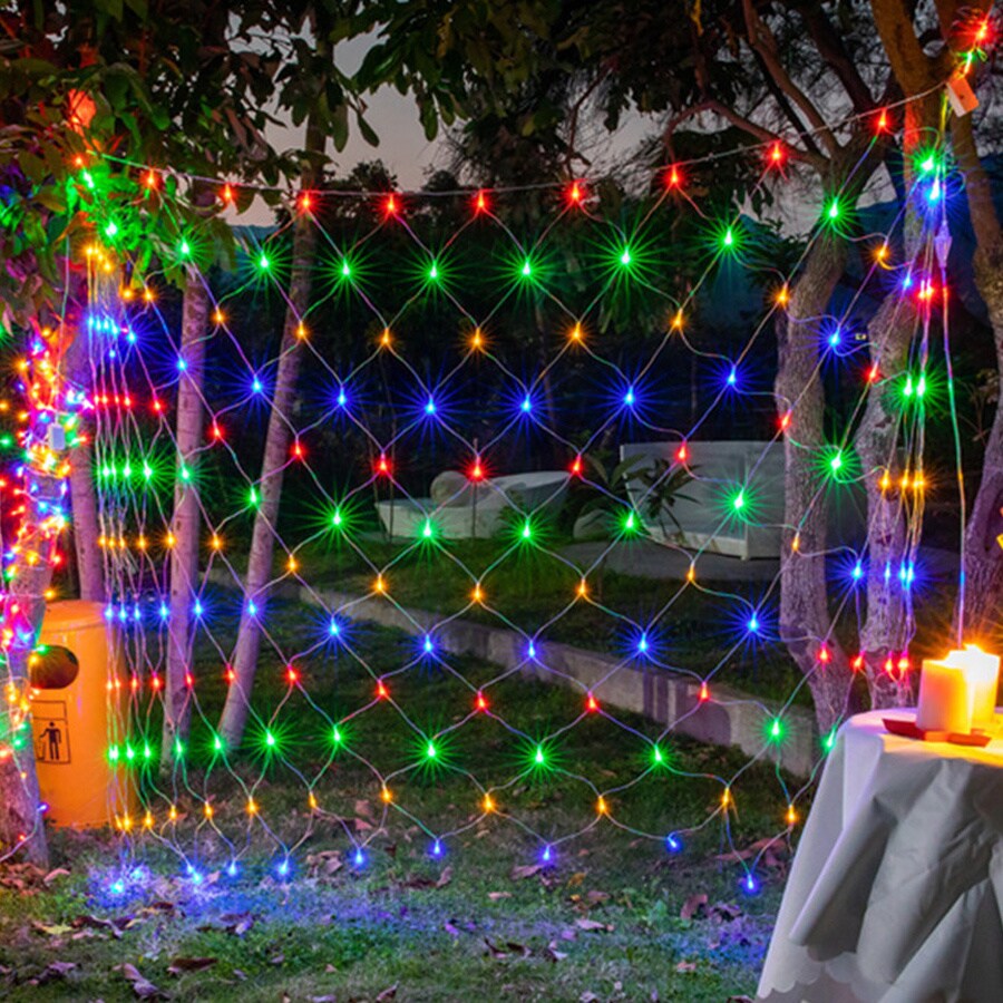 Solar Net Light Yard Camping Holiday/Christmas Decoration 💡