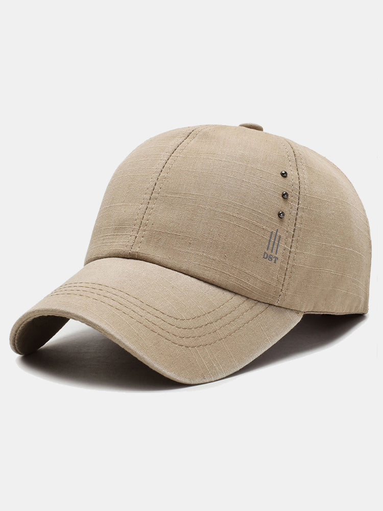 Unisex Letter Embroidered USA Flag Hat
