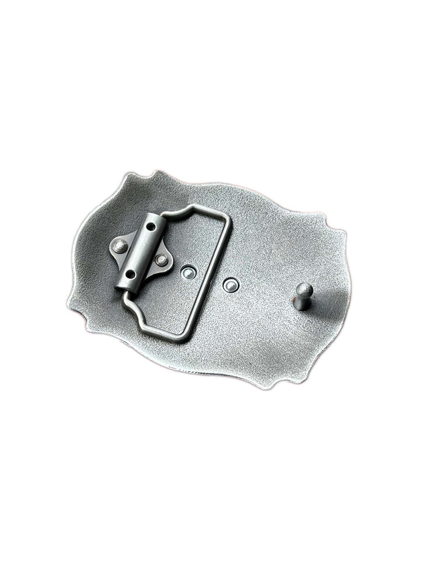 Western Golden Cow Head Belt Buckle