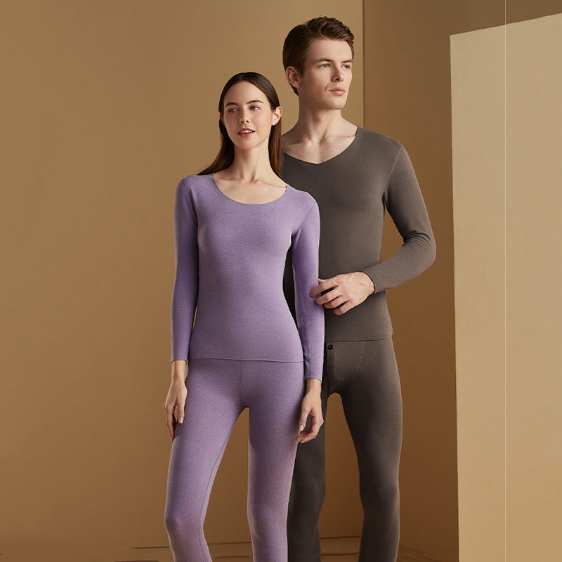 Seamless double-layer thermal underwear