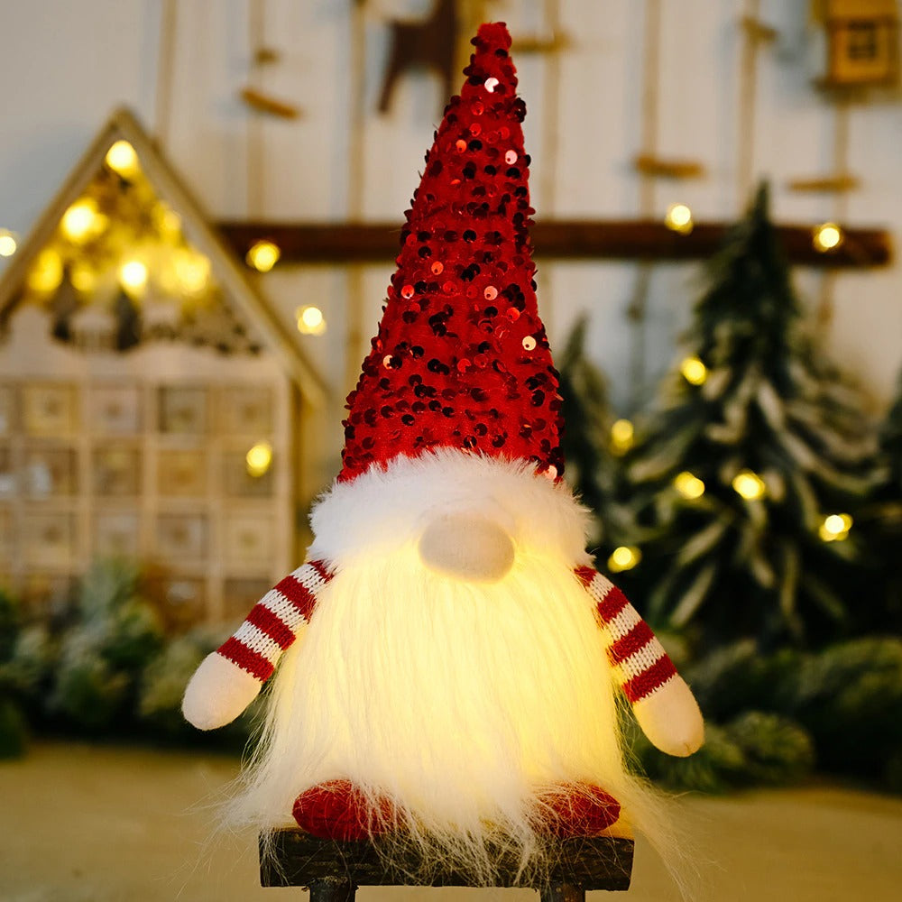 Lighted Christmas Gnome