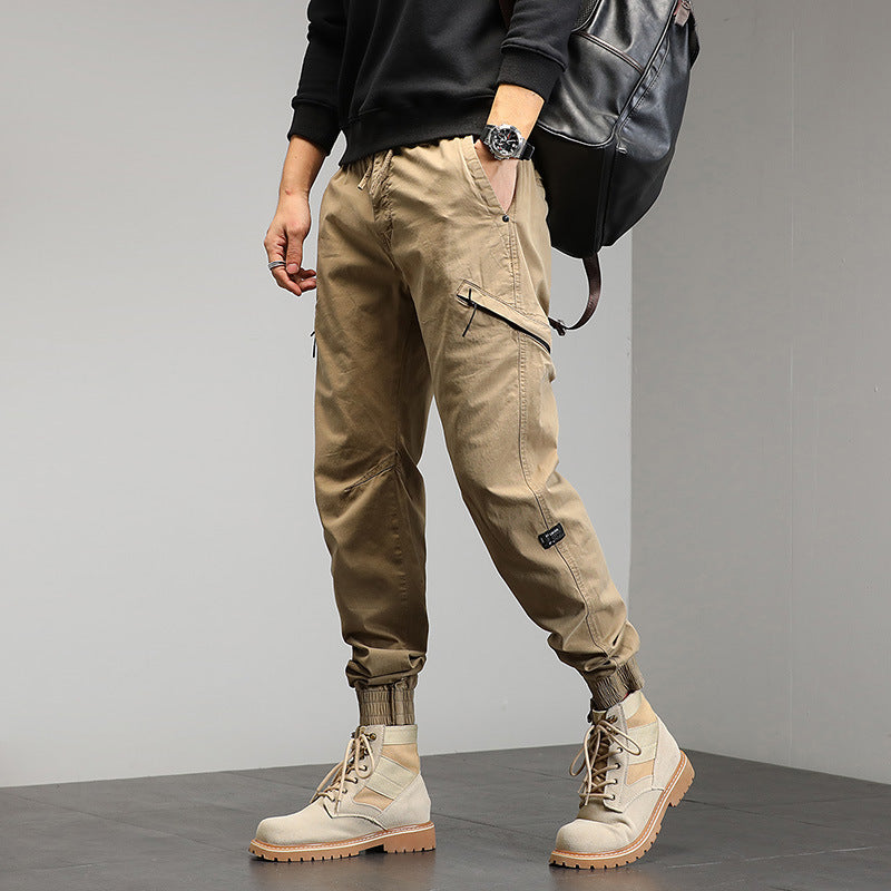 [BUY 2 FREE SHIPPING]Retro Multi-Pocket Casual Pants