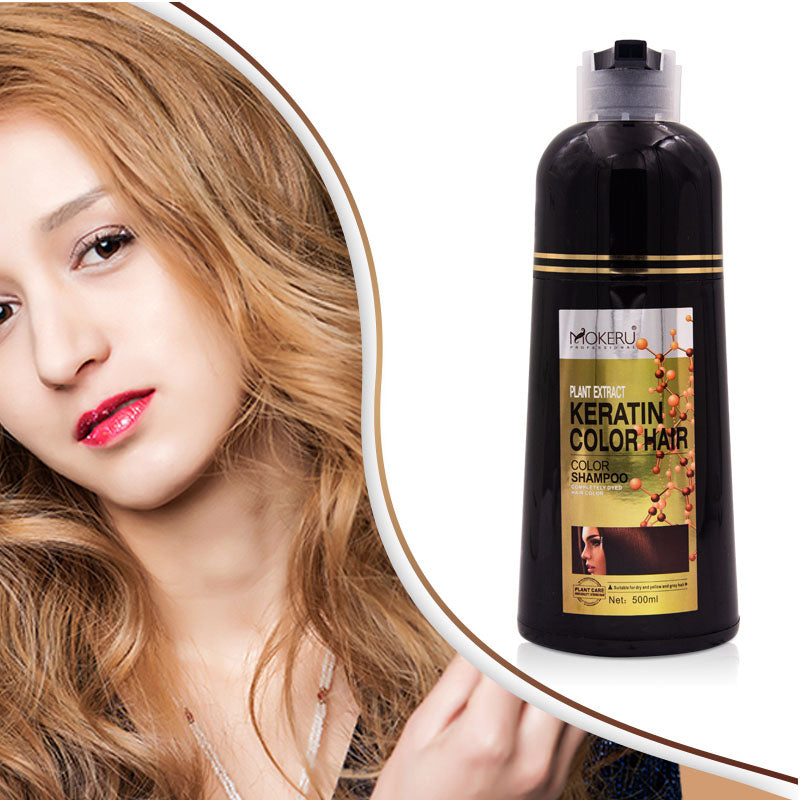 No Bleaching Natural Organic Permanent Hair Dye without Damage