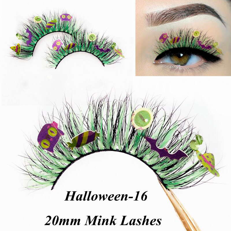 Halloween Glitter Lashes