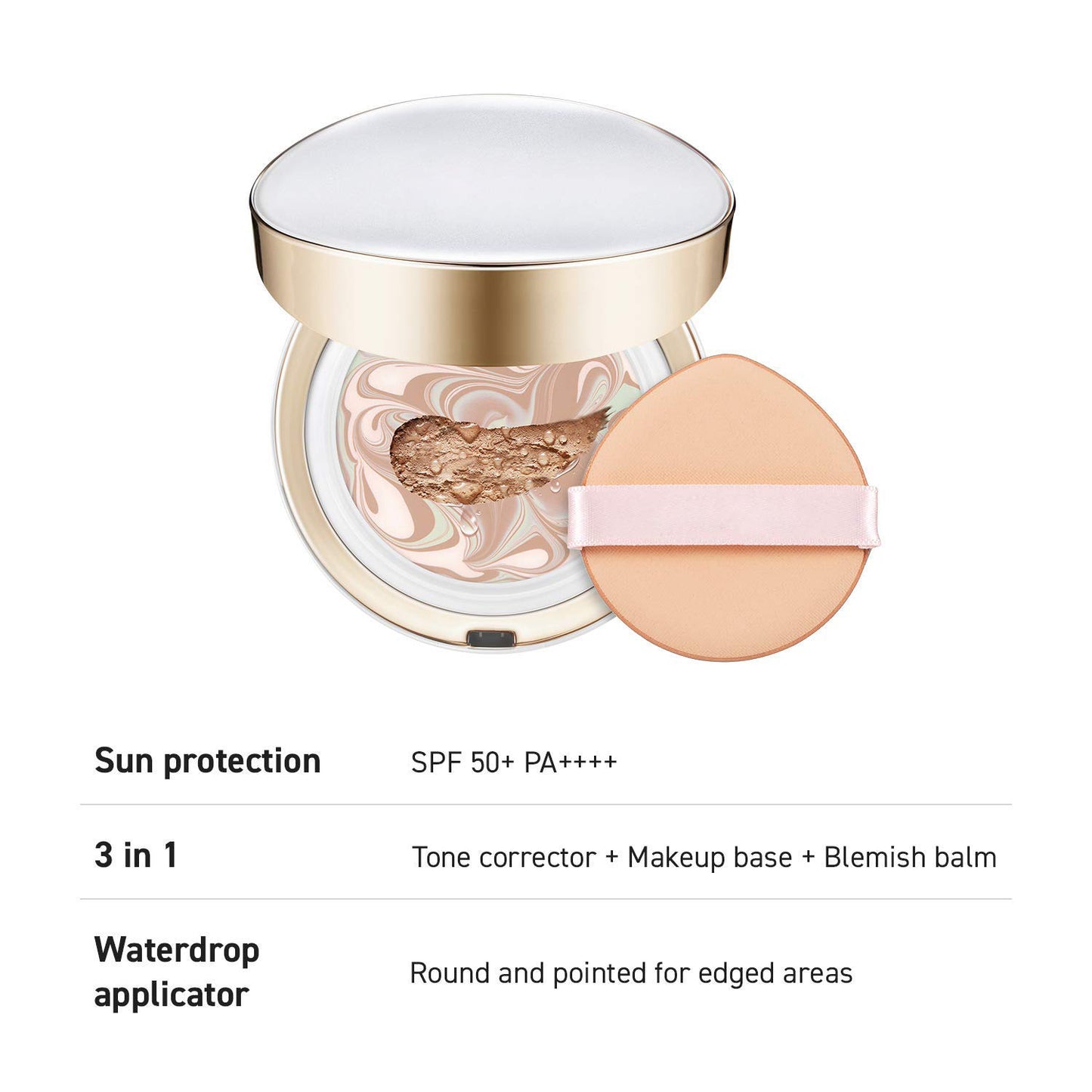 Cushion Foundation SPF 50+ (Refill Included)